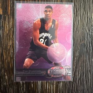 Tim Duncan Rookie card